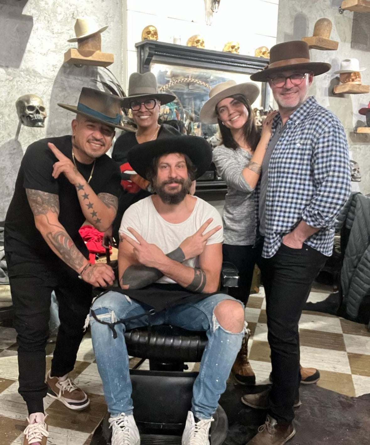 Group class / team building hat making experience