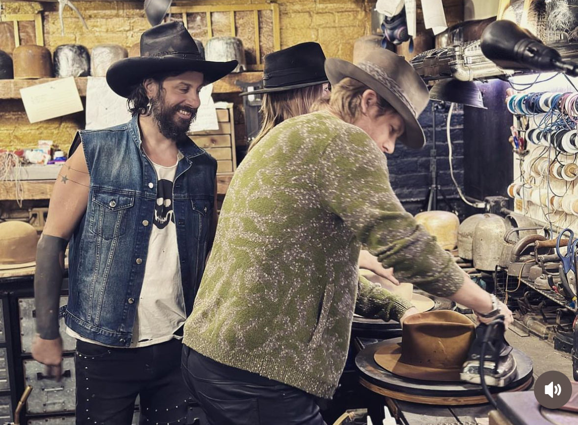 Custom fedora & hat blocking techniques 2 days workshop