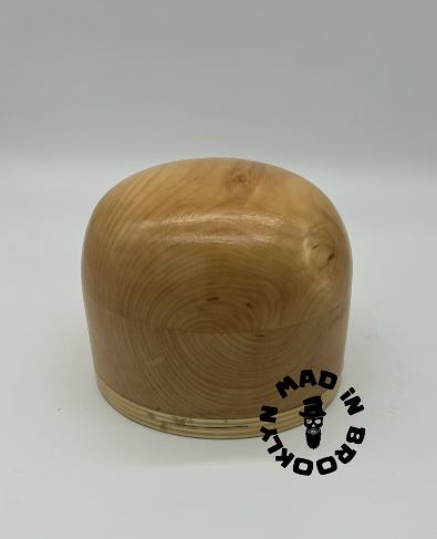 Wooden Hat block number 51 hat making /millinery