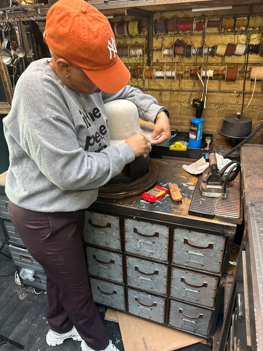 One on one hat making workshop