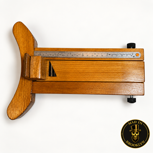 Professional wooden rounding jack brim cutter with adjustable scale