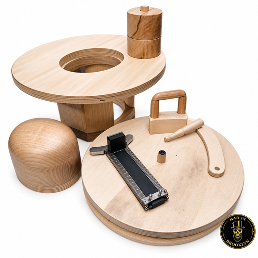Mad Hatter professional millinery starter kit with wooden tools
